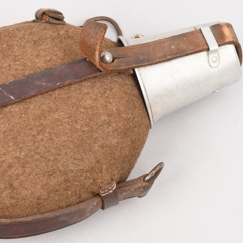 Belgian Produced Canteen With German Cloth Body And Straps