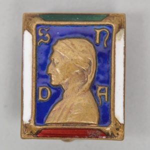 Italian Società Nazionale Dante Alighieri Member's Badge