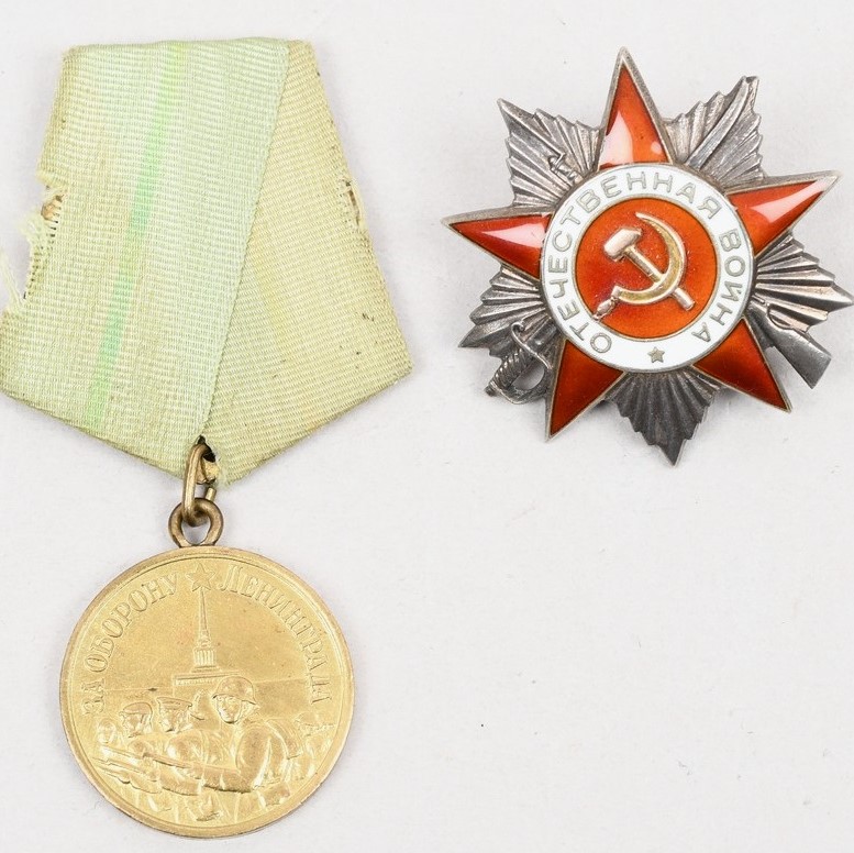 Russia WWII Medal Grouping, Awarded to a Polish Volunteer