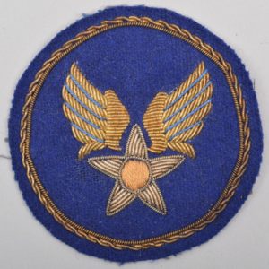 US WWII Officers Bullion A.A.F Insignia