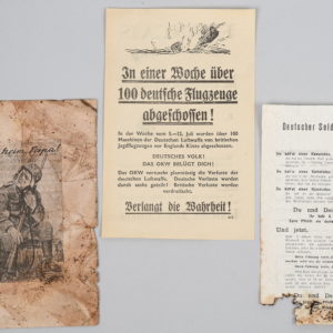 US / British WWII Propagande Leaflets