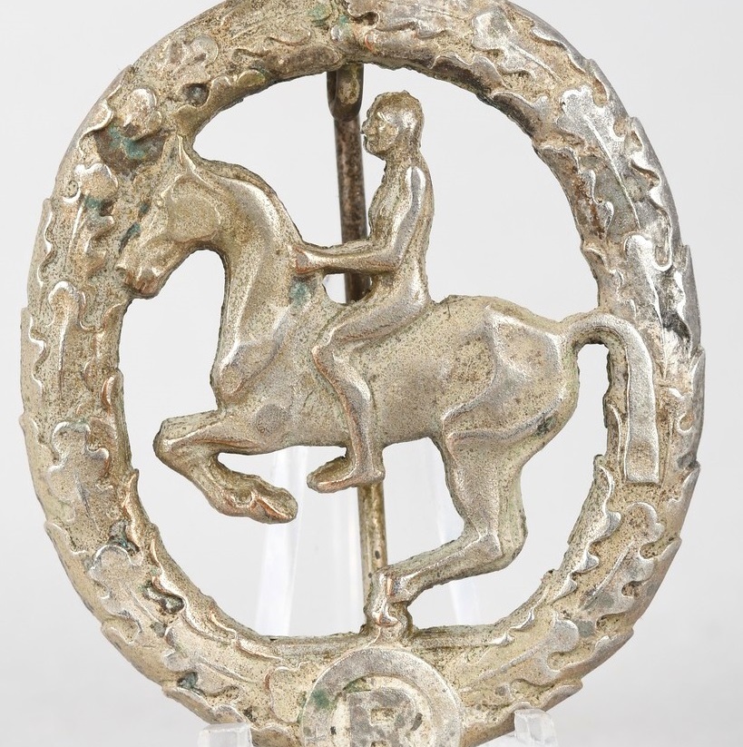 Riders Badge in Silver, Steinhauer & Lück
