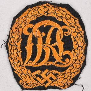 DRL Bronze Grade Sports Badge, Cloth Version