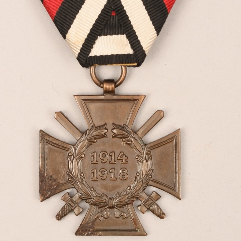Parade Mounted Cross of Honor With Swords 1914-1918