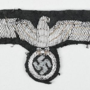 Heer Officer's Breast Eagle for the Black Panzer Wrapper
