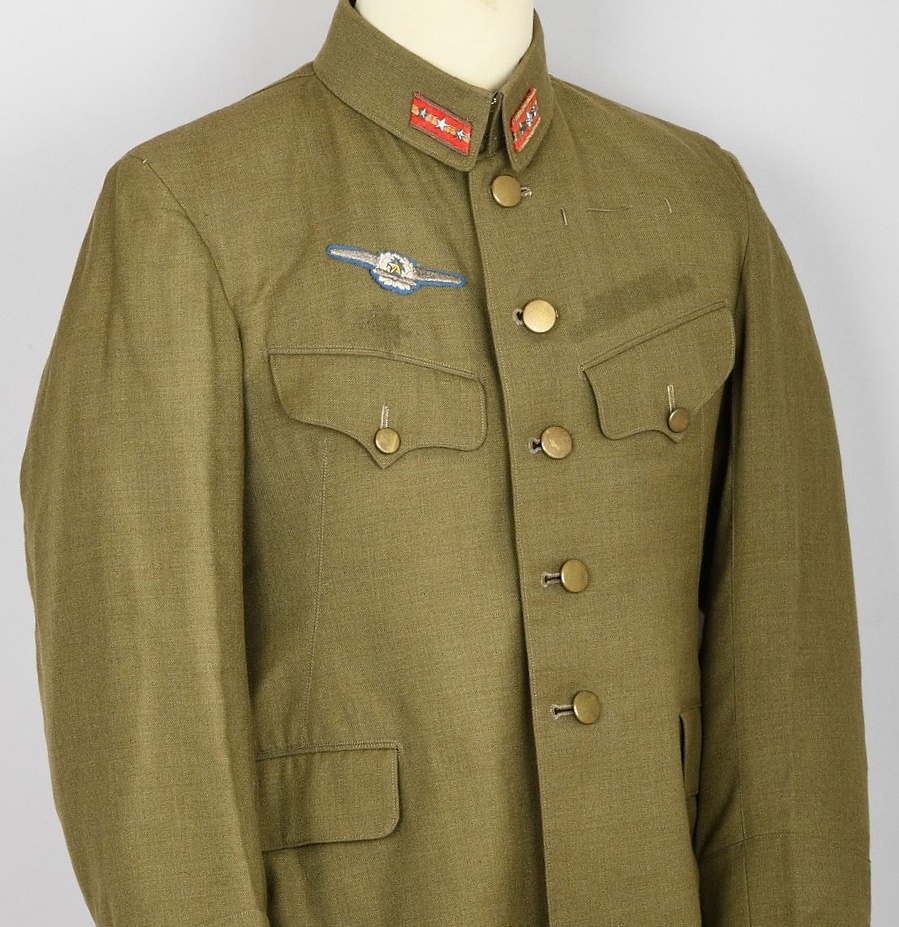 Japanese WWII Type 98 Flight Captain's Tunic And Trousers
