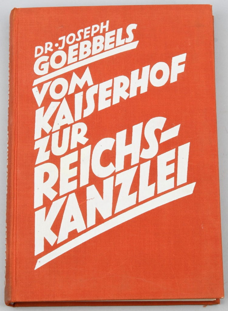 Dr. Joseph Goebbels - Vom Kaiserhof zur Reichskanzlei - 1938