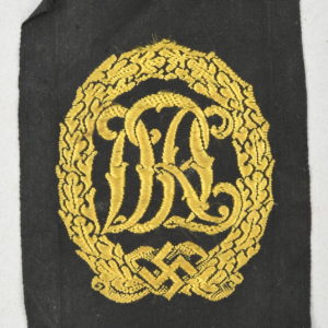 DRL Gold Grade Sports Badge, Cloth Version