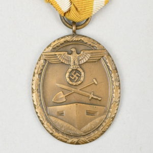 West Wall Medal Early Exampel Made of Tombak