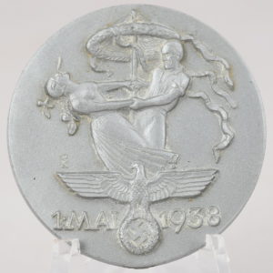 Tag Der Arbeit 1. Mai 1938 Tinnie, Rare Maker