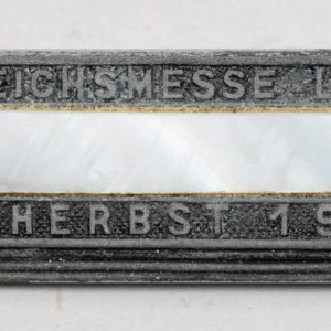 Reichsmesse Leipzig Herbst 1941 Badge