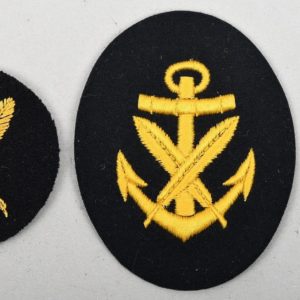 Kriegsmarine Clerical NCO's Career Sleeve Insignias
