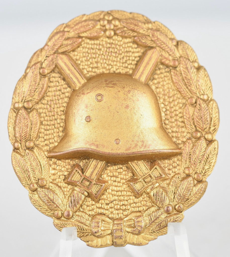Wound Badge In Gold 1914-1918