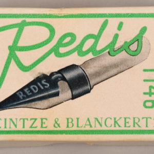 German Period Redis Pen Head Box With Content