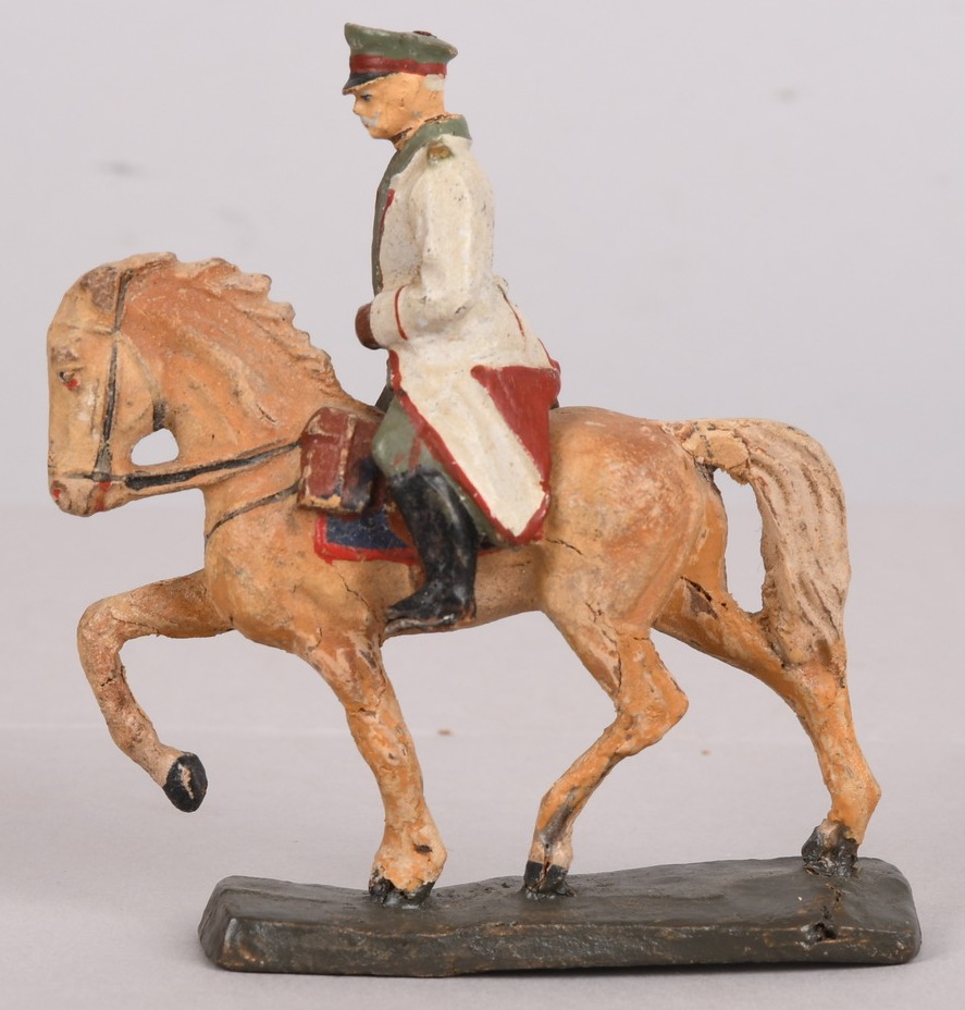 Elastolin/Lineol Mounted General Paul von Hindenburg