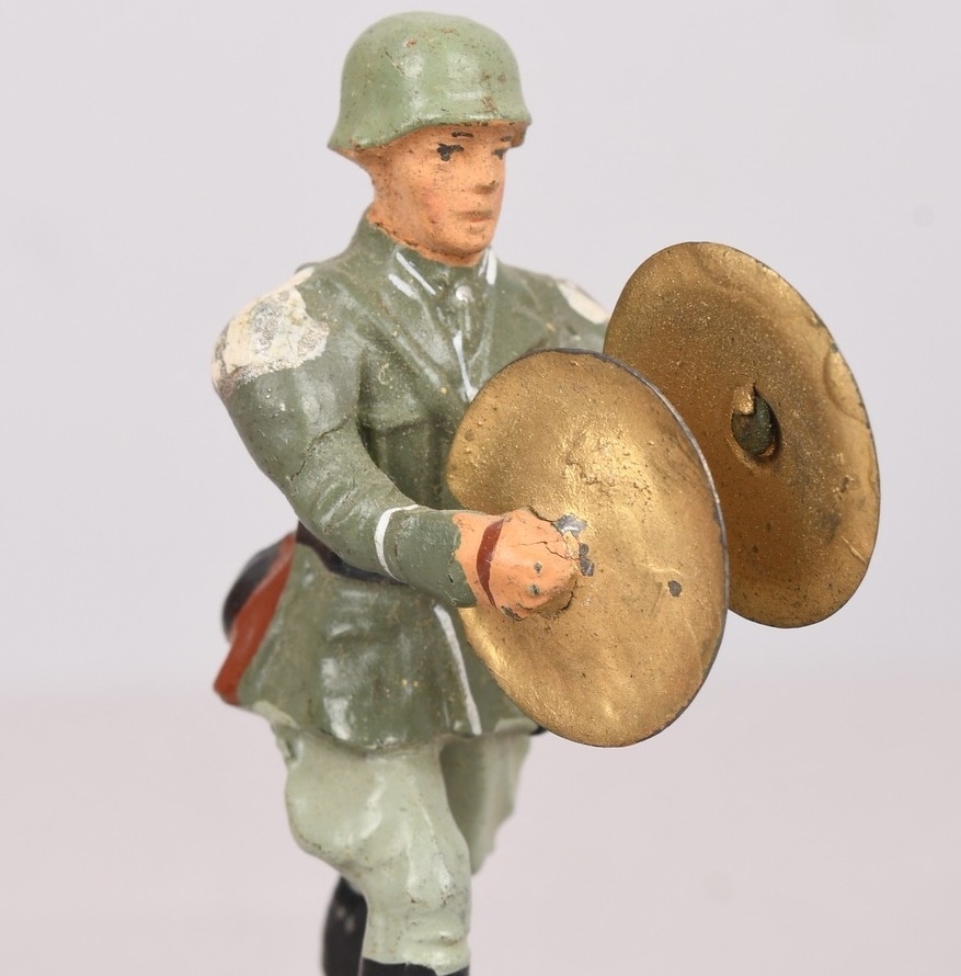 Germany 1930's Elastolin Soldier with Cymbals