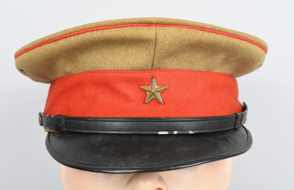 Japanese WWII or Prewar Army Officer's Visor Cap in Good Condition
