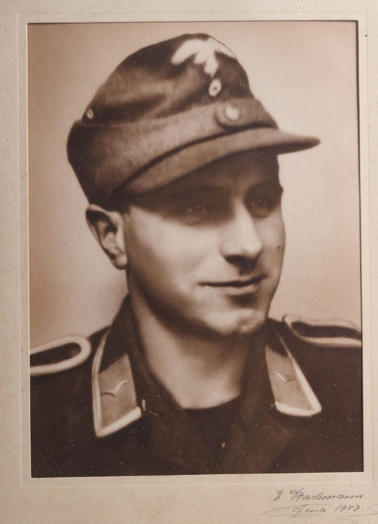 Wartime Framed Luftwaffe NCO's Studio Portrait  