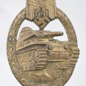 Panzer Assault Badge in Bronze 