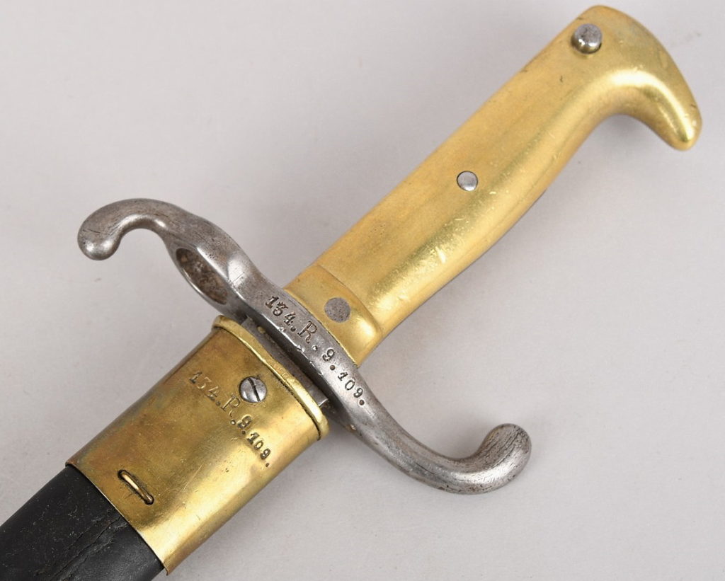 M1871 Unit Marked Prussian Bayonet 