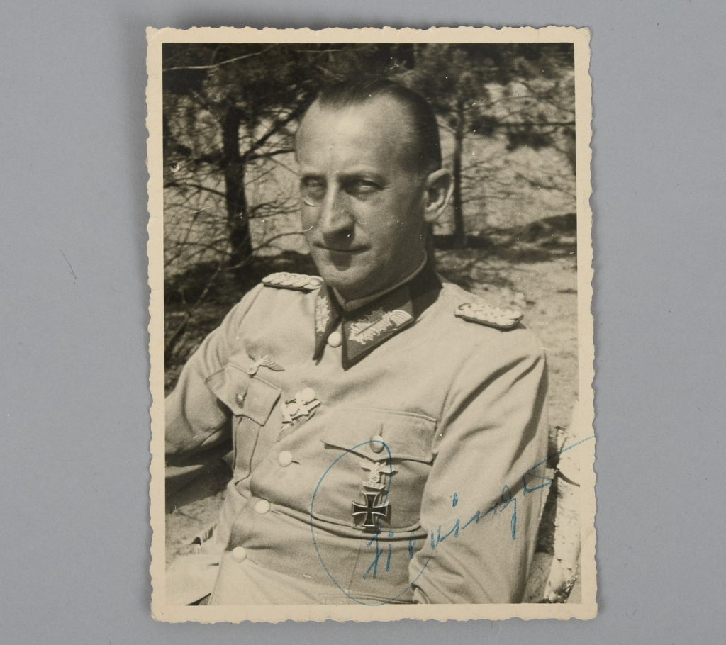 Heer General, War Time Signed Photo 