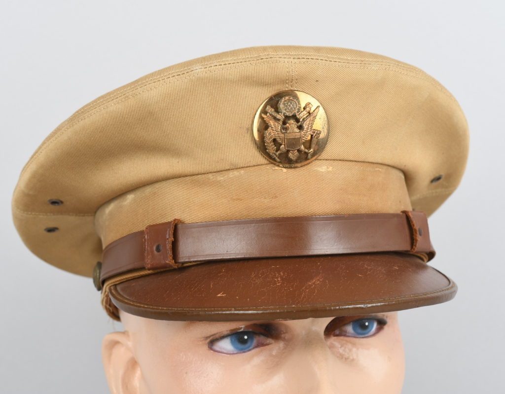 US WWII EM/NCO's Tropical Visor Cap