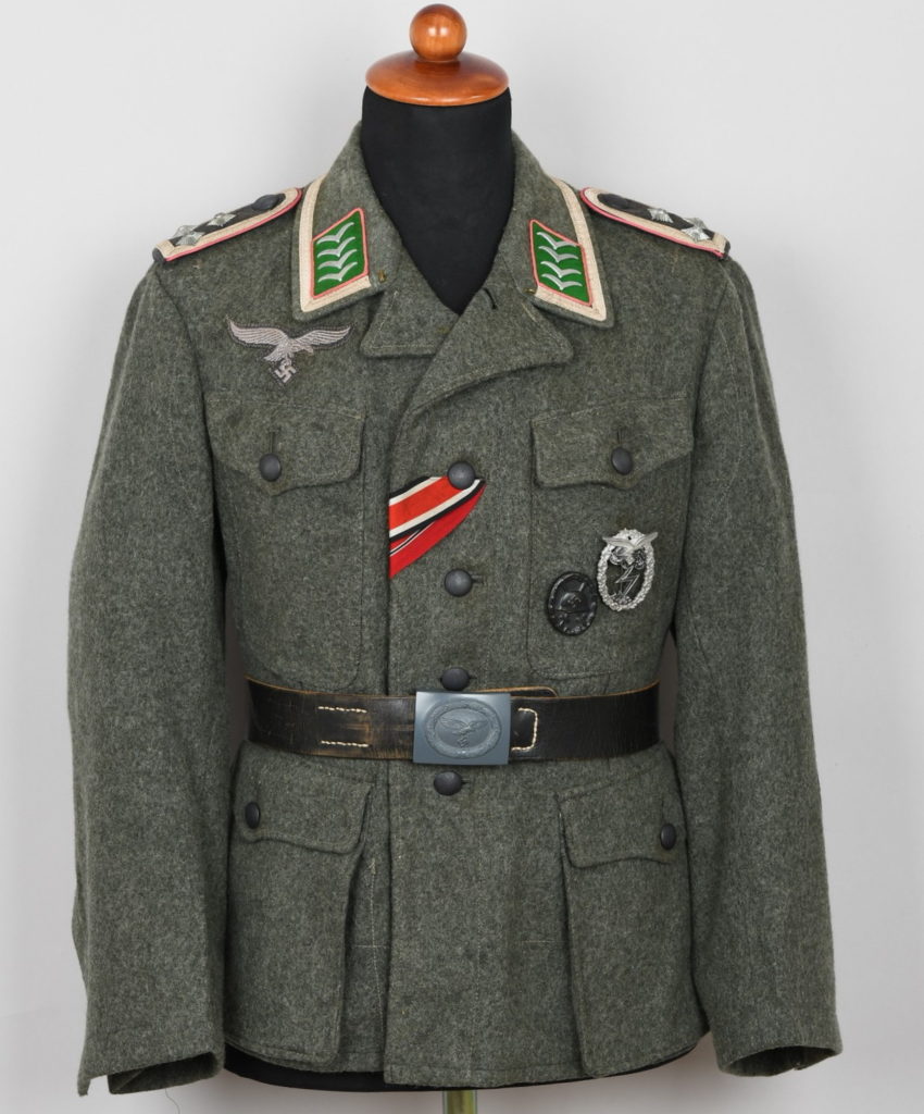 Luftwaffe Field Division Stabsfeldwebel Panzerjäger M42 Issue Tunic