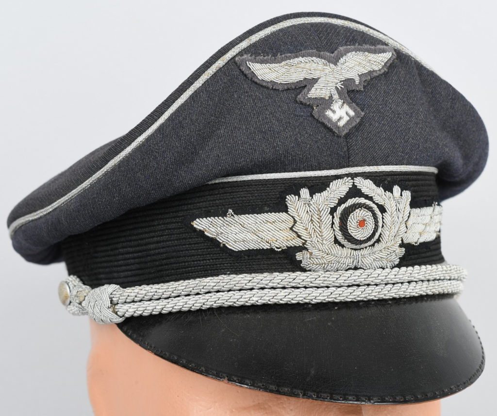 Luftwaffe Officers Visor cap, Gustav Bremer LUXUS