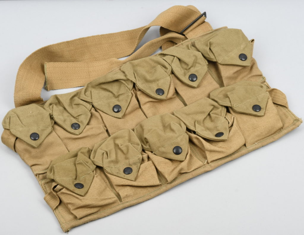 WWI/WWII US Hand Grenade Combat Assault Vest 1918