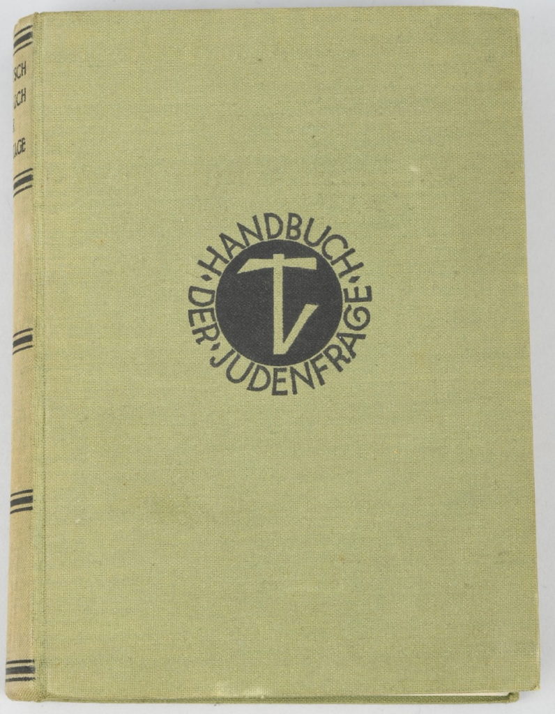 Handbuch der Judenfrage Printed 1931