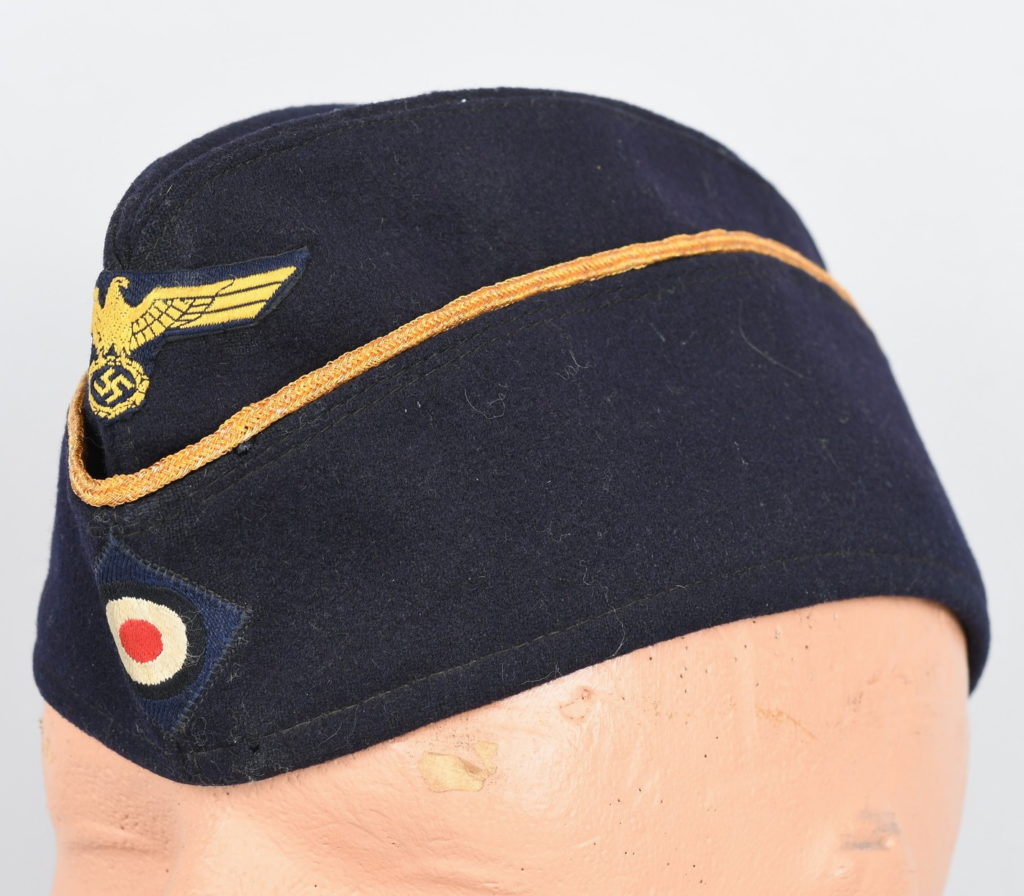 Kriegsmarine EM/NCO's Officer Upgraded Side Cap