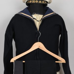 Imperial Japanese Named Navy Seaman Second Class Uniform Grouping