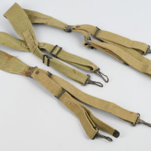 US WWII Combat Suspenders Dated 1942