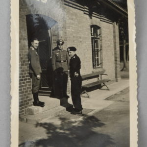 Heer Panzer Officer With Panzer Beret Photo