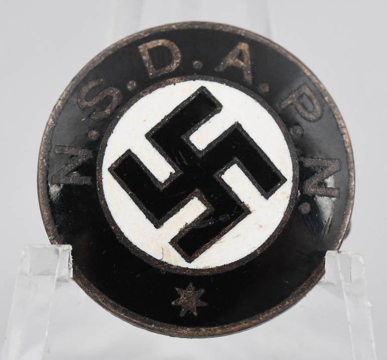 NSDAPN Schleswig Holstein Party Badge