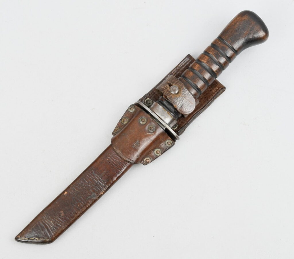 German WWII Modified Dutch Fighting Knife