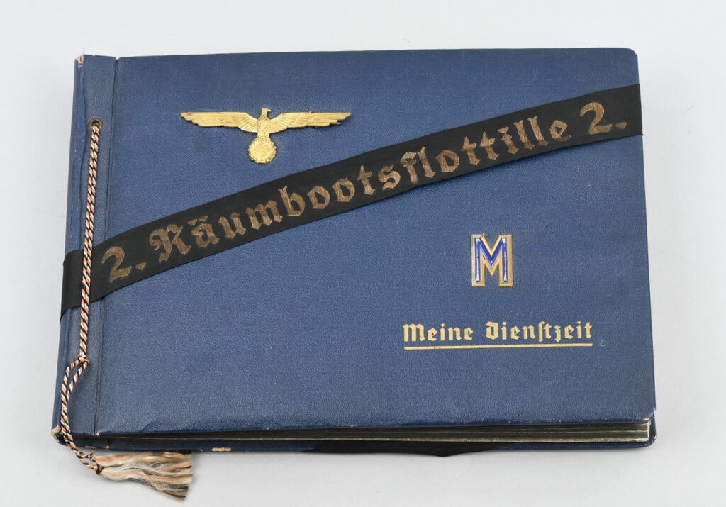 Räumbootsflottille 2 Large Photoalbum, With Rare Pictures of Günther Prien