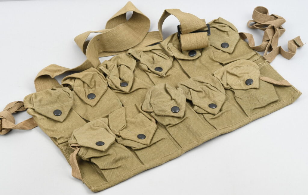 WWI/WWII US Hand Grenade Combat Assault Vest 1918