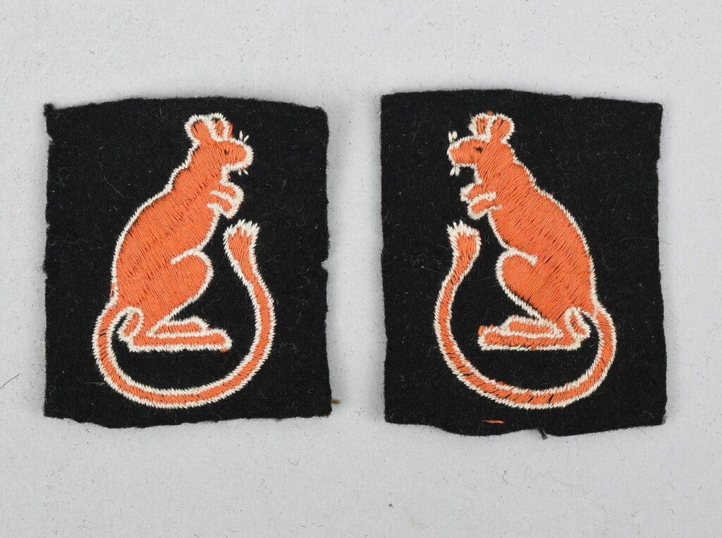 WWII Division patch British 7th Armoured Division The Desert Rats