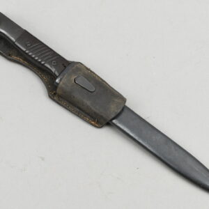 German WWII K98 Combat Bayonet With Carrying Frog