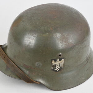 Named Heer Dubbel Decal M35 Helmet