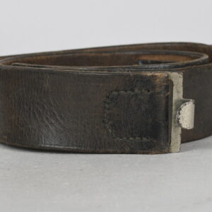 Heer / Waffen-SS Black Leather Combat Belt