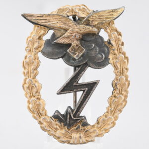 Luftwaffe Ground Assault Badge Maker Marked G.H. OSANG