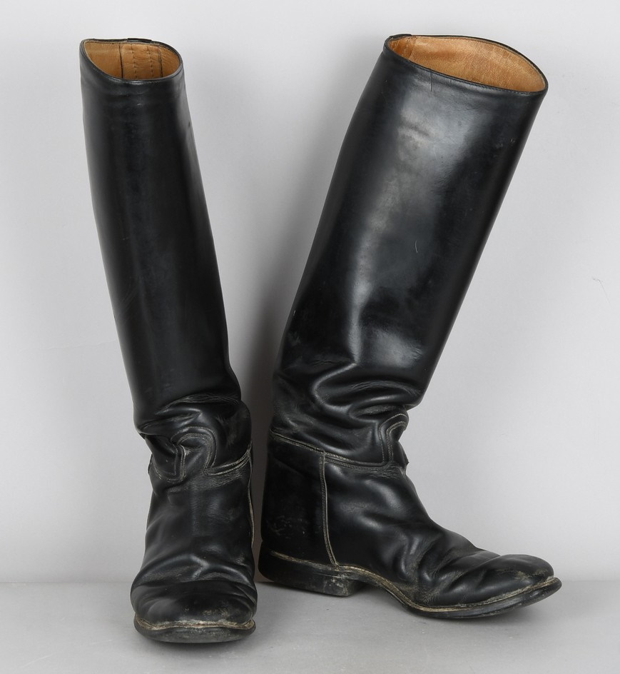 Heer / Waffen-SS Officer's Jack Boots - Military Antiques