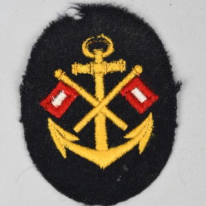 Kriegsmarine Signals NCO's Career Sleeve Insignia
