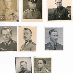 Group of 8 Heer Pass photos, different unit.