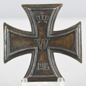 Iron Cross First Class 1914, Engraved Zeppeliner Oblt.z.S W. Dietsch