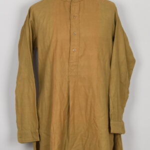 WW2 British Army Officers Collarless Shirt Manufactured by Globe Trotter Wear 