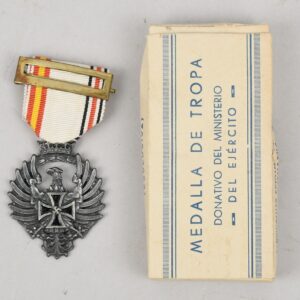 Spanish Blue Division Russian Front 1941 Medal in Case of Issue