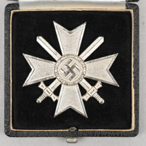 Cased War Merit Cross 1'st Class 1939 with Swords